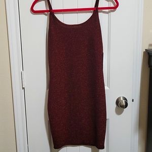 Sparkle red dress, size small